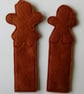 667 Gingerbread girl - 668 Gingerbread boy bookmark. - Image 6