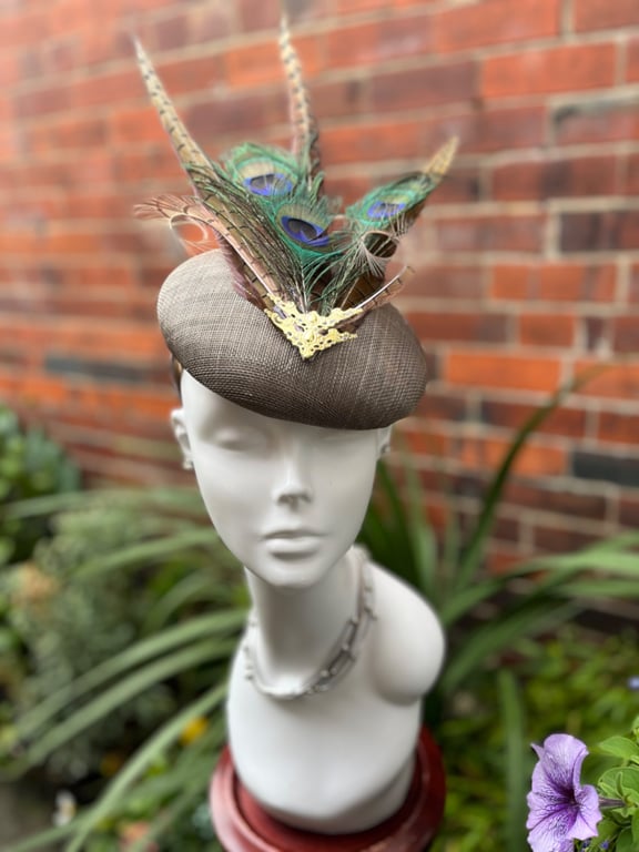 Beautiful Handmade hat, Hat for the Races, Hats for Ascot, Special Occasion Hats