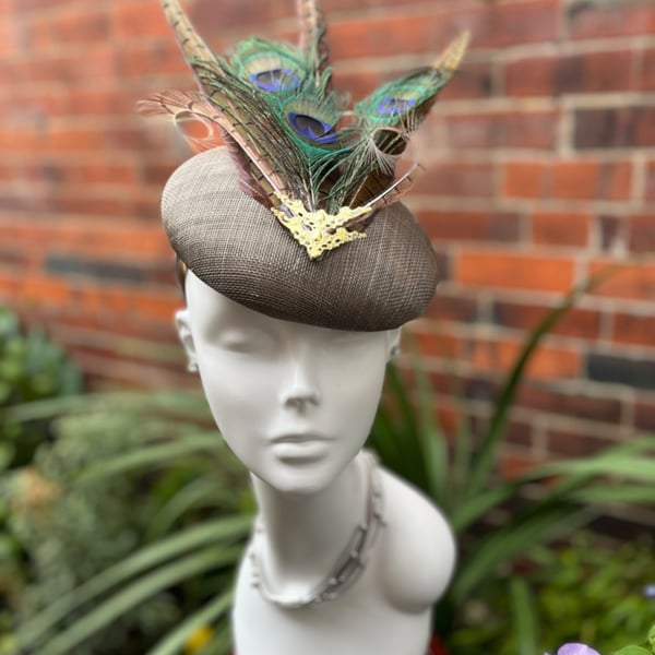 Beautiful Handmade hat, Hat for the Races, Hats for Ascot, Special Occasion Hats