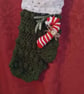 Handmade Christmas Stocking Candy Cane - Image 2