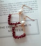 Beaded jewellery earrings 