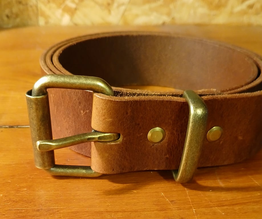 Handcrafted Lyveden Leather Belt 