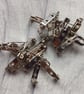 40 x 2 cm Vintage Metal Brooch Backs, Sew or Glue On, Jewellery Making