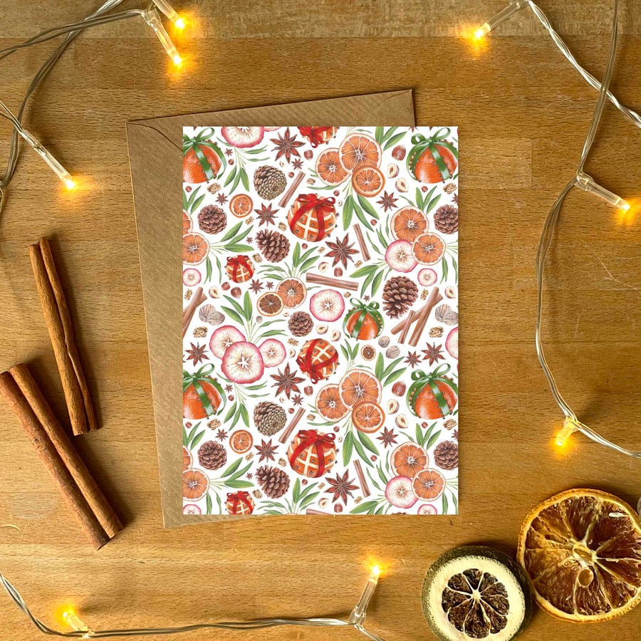 Warming Spices Christmas Card Pack