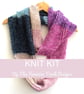 Checkerboard infinity scarf Knitting kit  - Image 1