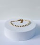 Golden Pearl Dainty Bracelet Handmade Freshwater Pearl & Stainless steel - Image 4