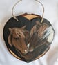Horse Painting On Hanging Slate Heart - Image 2