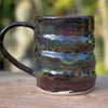 Wheel Thrown Stoneware Swirly MadeWithMud Mug