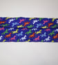 Multi coloured unicorn Fabric Pencil Roll includes 8 pencils - Image 3