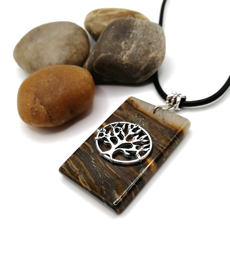 Tigers Iron Tree Necklace