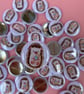 Hedgehog ice cream badge. 25mm badge hedgehog pin. - Image 6