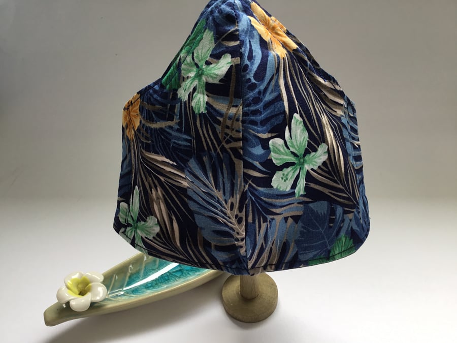 Tropical Fabric Face Mask Covering 