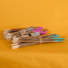 Handmade Willow Plant Labels, Rustic Garden Markers (Set of 8)