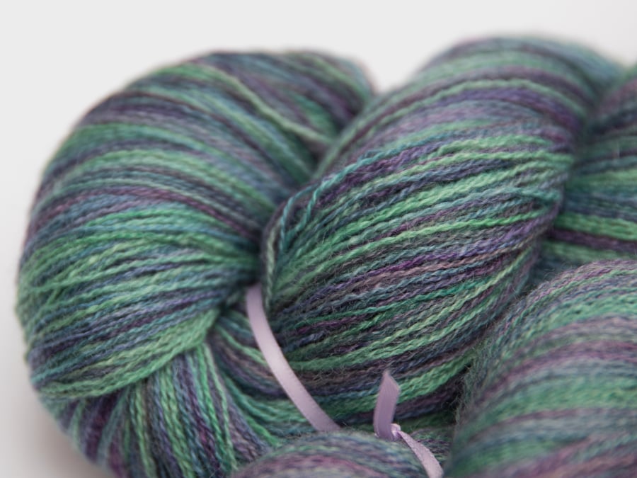 SALE: Mellow Days - Superwash Bluefaced Leicester laceweight yarn