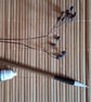 Chinese Calligraphy Brush Gift Set  Handmade Brush Small Ink  5 Random Handw