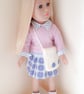 KNITTING PATTERN PDF Cream Bag for Doll - Image 3