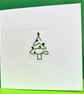 Christmas Tree Christmas Card Handmade - Wire Christmas Tree - Image 2