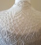 Knitted Lace Shawl, Wild Swan Shawl, Beaded Wrap, Wedding Shawl, Bridal Wrap - Image 4