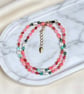 Goddess of The Sea Gemstone Beaded Necklace - Image 5