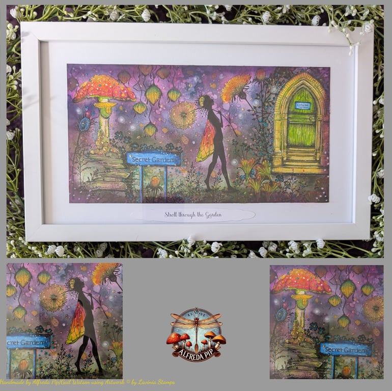 Stroll through the Garden… (Frame) OOAK