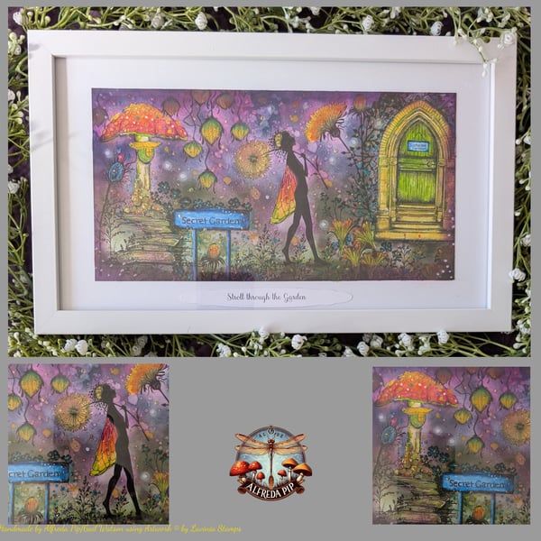 Stroll through the Garden… (Frame) OOAK