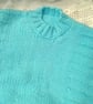Girl's Chunky Round Neck Jumper with Side Pattern, Custom Make, Gifts for Girls - Image 3