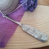 Upcycled Silver Plated Weather Handle Necklace SPN061505
