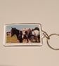 Shire Horse Photography Keyring