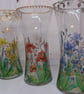 Hand Painted Glass Vase - Choice of 3 Designs - Image 2