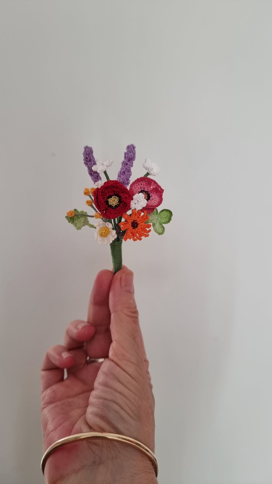 wild flower brooch