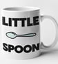 Little Spoon & Big Spoon - Set Of Two Mugs - Couple Gift Hilarious Anniversary  - Image 6