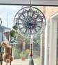 Cotton crochet dream catcher Mandala 