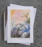 Cow Parsley. Blank Card. Original Painting 260147 - Image 2