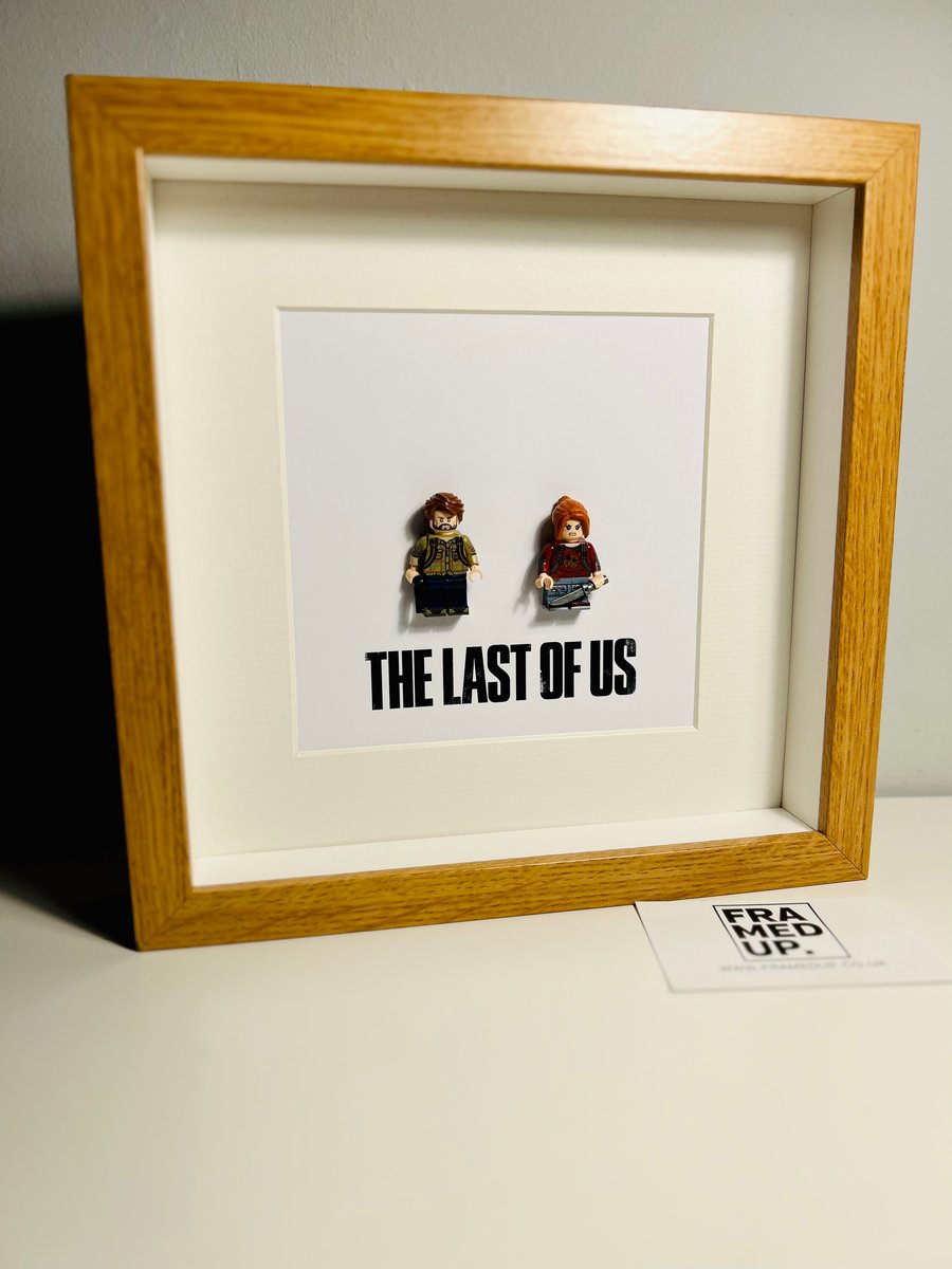 THE LAST OF US - Framed custom minifigures 