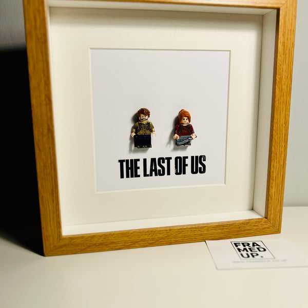 THE LAST OF US - Framed custom minifigures 