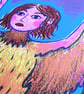 Harpy, 5-colour screen print - Image 3