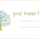 Design No.1 is available as business cards, rewards cards, gift tags, and more. 