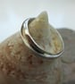 Silver Ring, classic style, large size, Man's ring, Hallmarked - Image 2