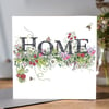 Botanical New Home card 