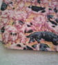 Fabric Shopping Bag with Pigs - Image 4