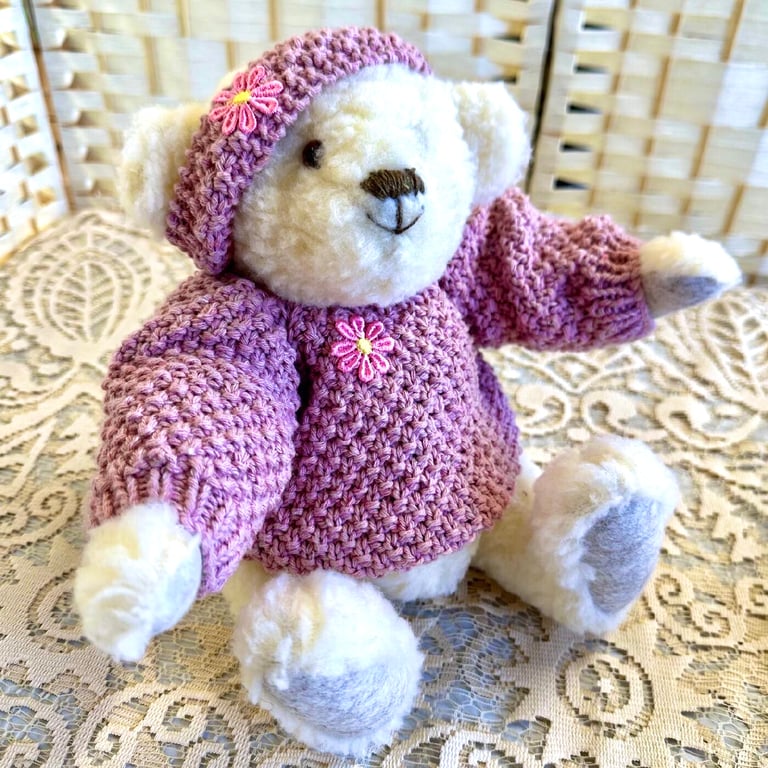 Polly: Dressed Artist Bear 33cm (13")