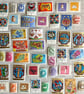 Bargain stash of unused zodiac-themed postage stamps, astrology stamps