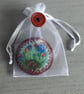Hand Embroidered Floral Hedgehog Brooch - Image 6