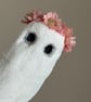 Pink Spun Cotton Woodland Floral Ghost - Image 2