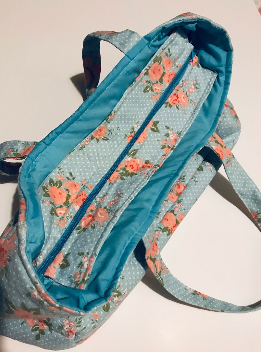 Floral Shoulder Handbag 