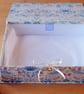 William Morris Box File in Strawberry Thief Petite Linen - Home Office Storage - Image 8