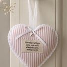 Love hanging heart 