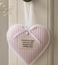 Love hanging heart 