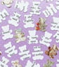 100 Beatrix Potter Confetti, 5 shape choices, Baby Shower Christening Party - Image 6