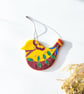 Handcrafted Christmas Decorative Hanging Ornament - Image 1